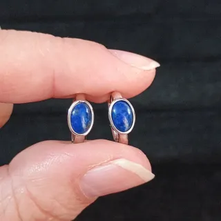 Pendientes Lapislázuli Natural