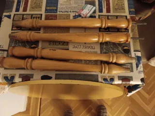 Mesa camilla redonda 80cm extensible