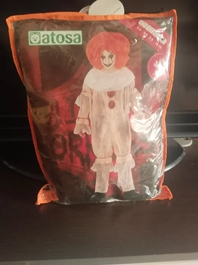 Disfraz payaso terror Atosa