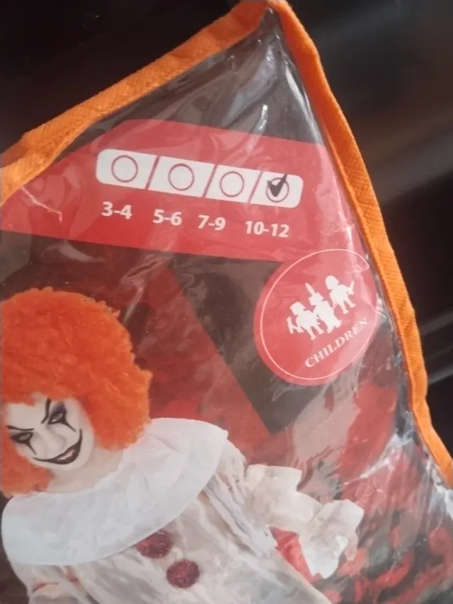 Disfraz payaso terror Atosa