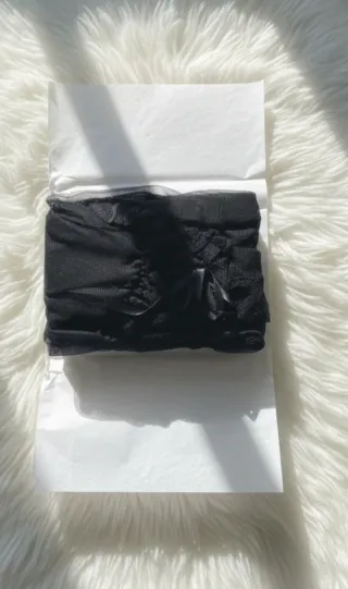 Conjunto Lenceria Negro Talla S/M