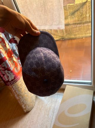 Gorra Gucci GG Monogram Marrón Beige