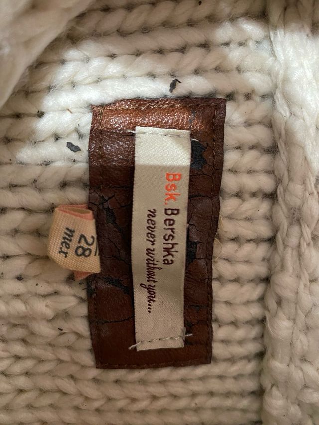 Jersey lana trenzado M