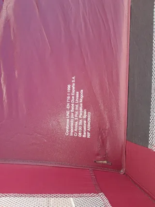 Parque infantil de viaje plegable