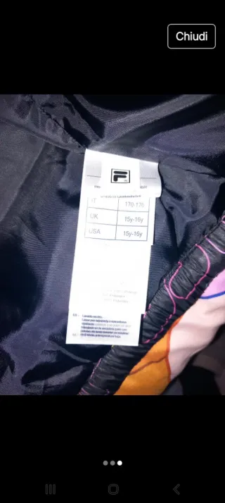 Giubbino Fila ragazza