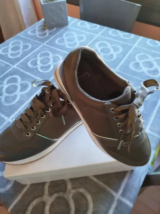 Zapatillas verdes mujer