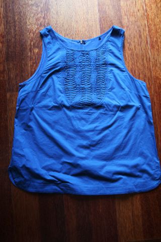 Blusa Azul Mujer Tienda Local Vintage Talla L