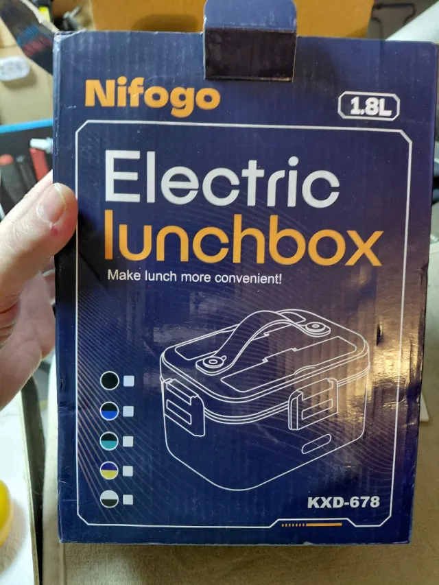 Fiambrera eléctrica Nifogo 1.8L KXD-678