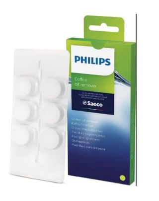 Pastillas Quita grasas Cafeteras Saeco Original 6