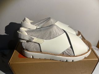 Sandalias Camper Oruga Talla 39 Blancas