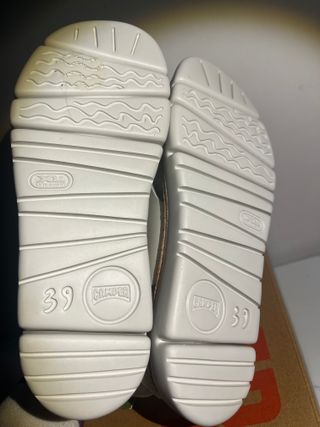 Sandalias Camper Oruga Talla 39 Blancas