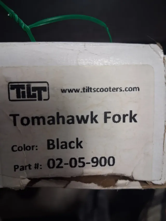 Horquilla Tilt Scooter Negra