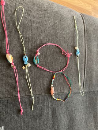 Set di 5 braccialetti per bambini marini