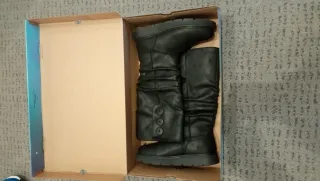 Botas negras Skechers Invierno Mujer Talla 37