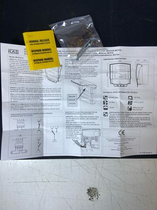 : 22 Pulsadores de incendios