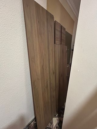 Armario 2 puertas roble madera