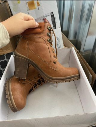 Botines Refresh Marrones Talla 38