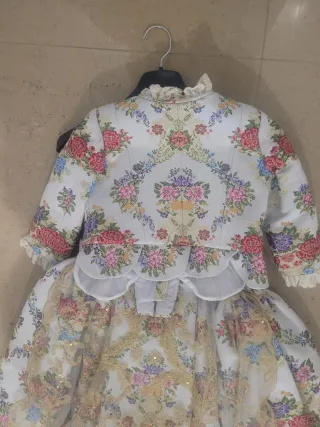 Traje Niña Fallera 6-8 años 2 corpiños