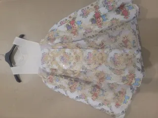 Traje Niña Fallera 6-8 años 2 corpiños