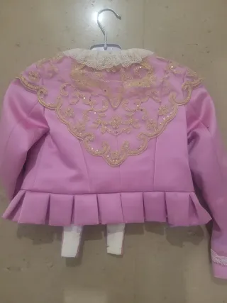 Traje Niña Fallera 6-8 años 2 corpiños