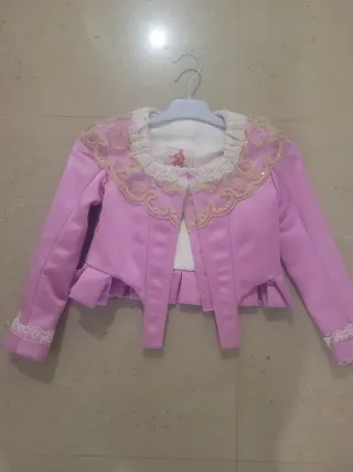 Traje Niña Fallera 6-8 años 2 corpiños