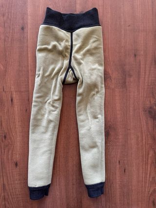 Pantalones térmicos niña grises