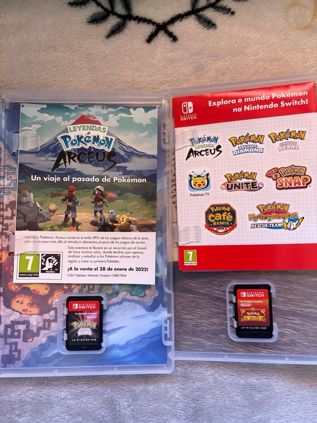 Pokemon Escarlata y Pokemon Perla Reluciente (NS)