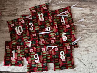 Calendario Adviento Navideño Bolsitas