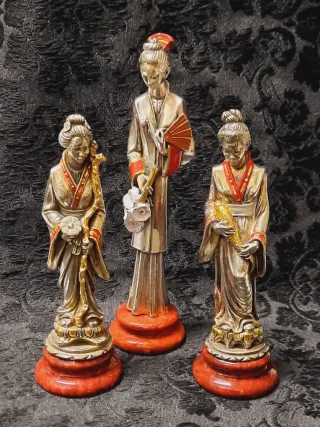 Set 3 statuette A.Giannelli 1983