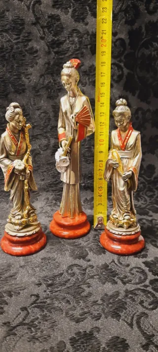 Set 3 statuette A.Giannelli 1983