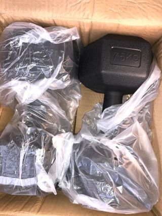 2 Mancuernas 7.5kg Nuevas