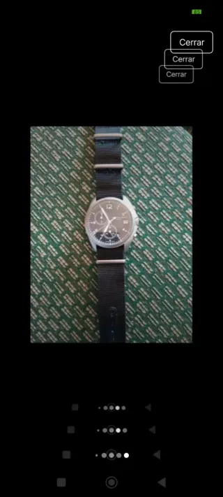 Reloj Hamilton Khaki Cronógrafo Hombre