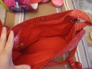 2 Bolsos Carrito Bebé Lunares Rojos