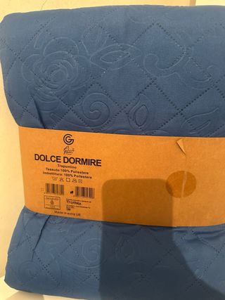 Trapuntino Made in Italy Blu