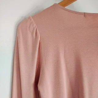 Vestido Rosa Pastel Easy Wear Nuevo con Etiqueta