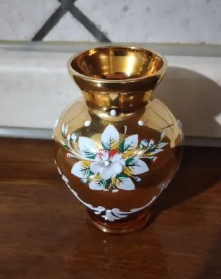 Vasetto Murano Piccolo Decorato