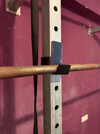 Rack de gimnasio para casa