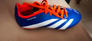Zapatillas Fútbol Adidas Predator Azul Naranja