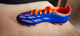 Zapatillas Fútbol Adidas Predator Azul Naranja