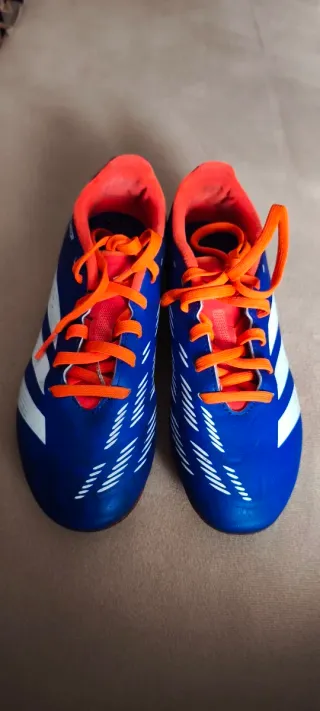 Zapatillas Fútbol Adidas Predator Azul Naranja