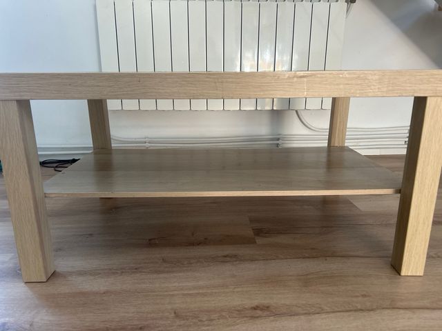 Mesa de centro IKEA de madera 90x55 cm