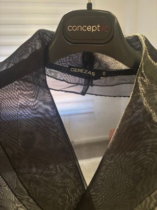 conjunto de 3 piezas + chaqueta transparente