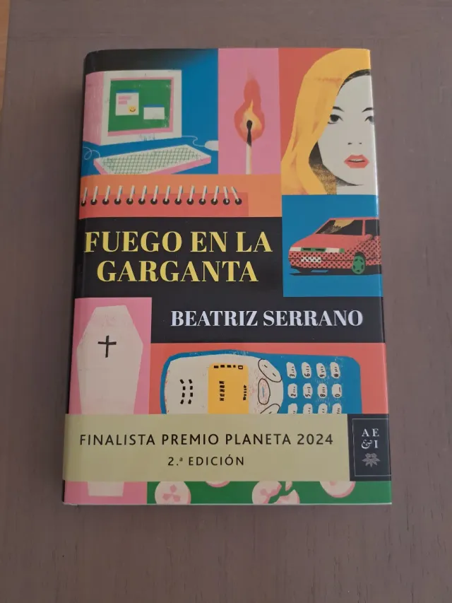Fuego en la garganta: Finalista Premio Planeta ...