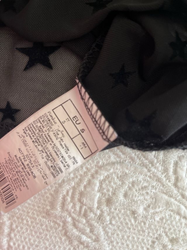 Camiseta Transparente de Estrellas