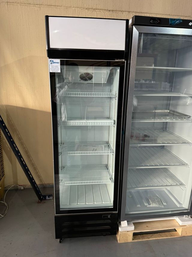 Armario de Refrigeración de 1 Puerta Negro