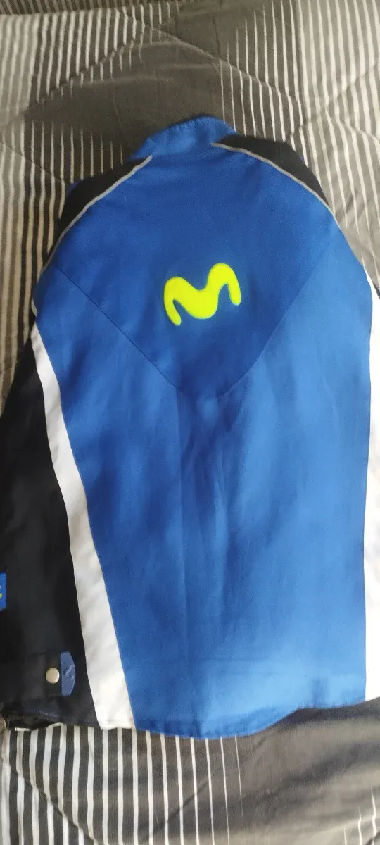 Chaqueta Moto Movistar Vintage Nueva