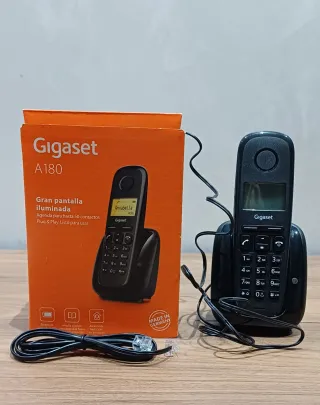 Teléfono Inalámbrico Gigaset A180 Negro