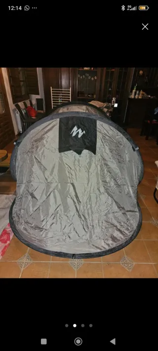 Tienda de campaña pop-up