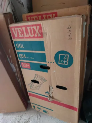3 Ventana Velux  tej.inclinado con kit instalacion