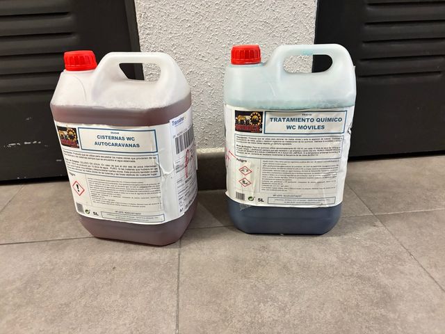 Tratamiento Químico WC Autocaravanas y Móviles